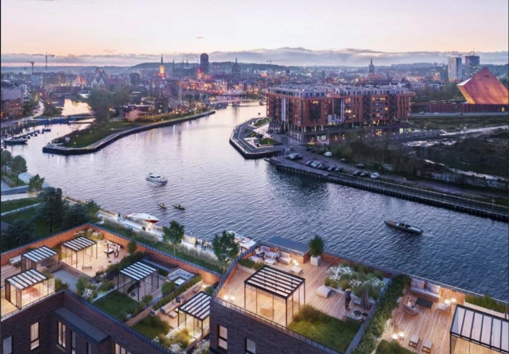 Apartament Gdansk Premium Lux Nadmotlawie Bagian luar foto